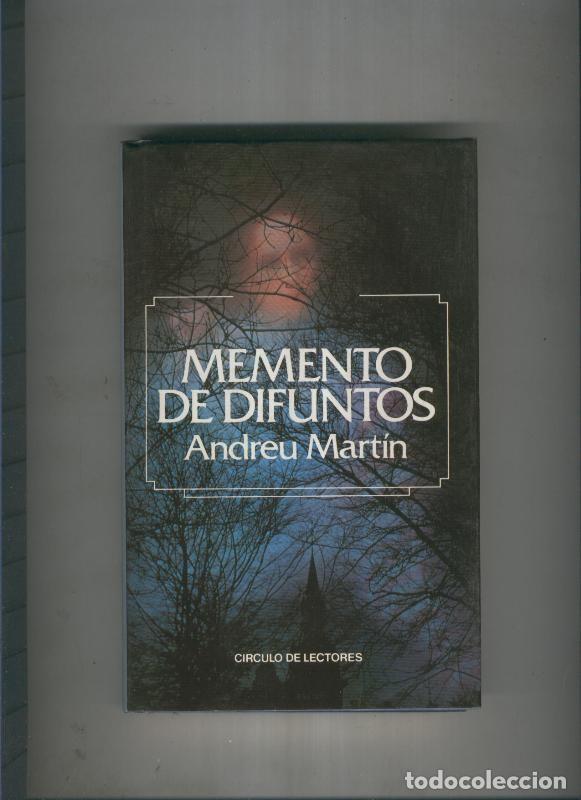 Libros: Memento de difuntos - Andreu Martin - Foto 1