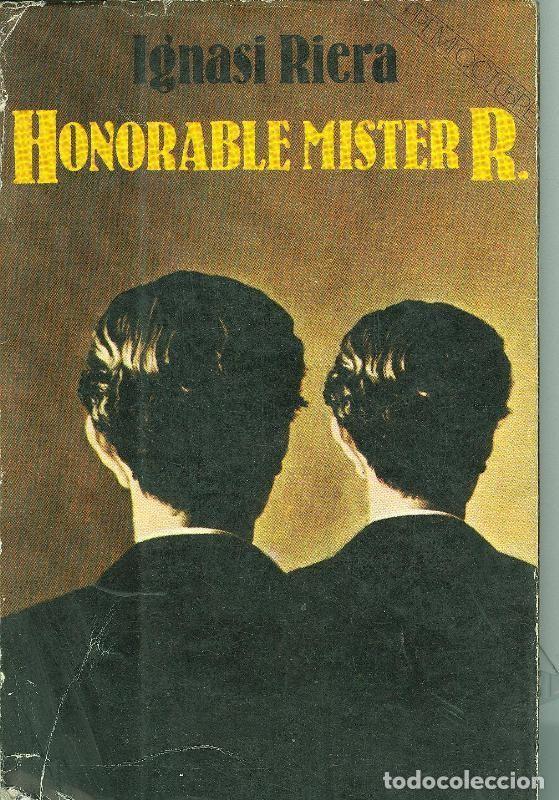 Libros: Honorable Mister R. - Ignasi Riera - Foto 1