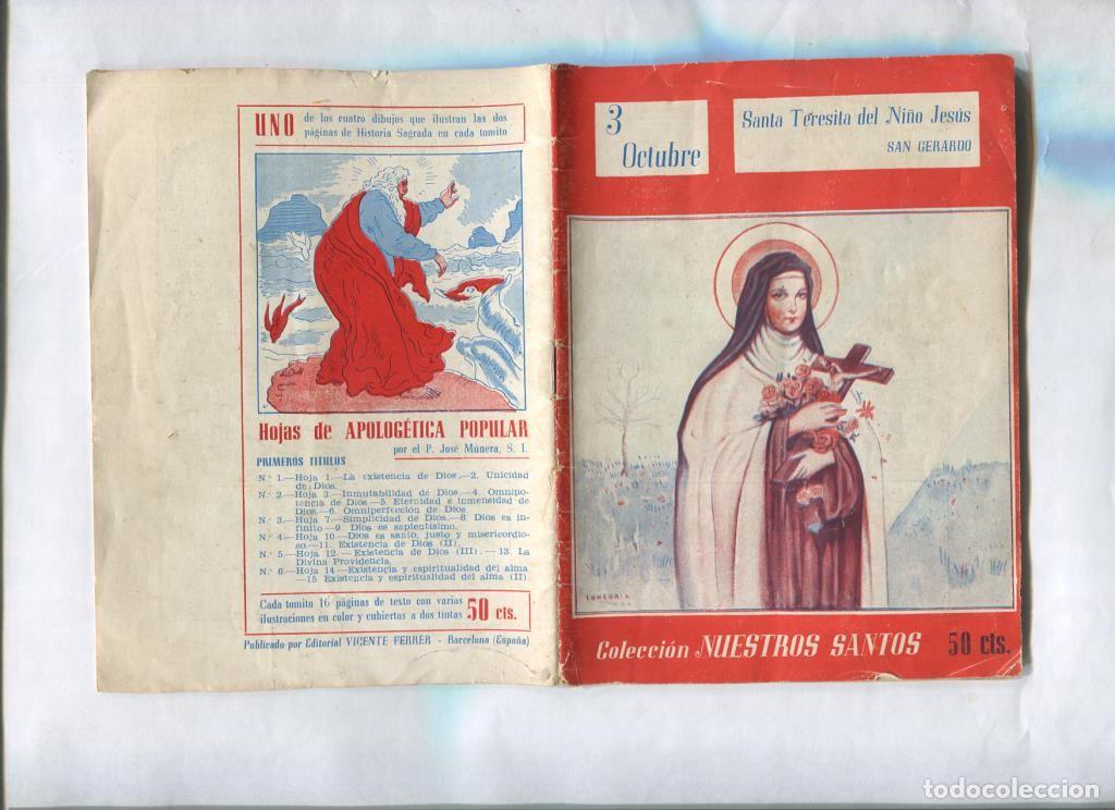 Libros: Nuestros Santos: Santa Teresita del Ni&ntilde;o Jesus - varios