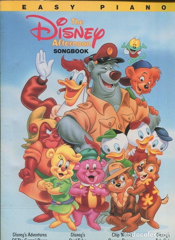 books: The Disneys: Afternoon songbook , easy piano - Disney