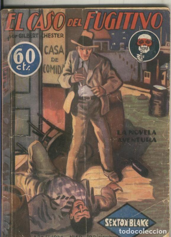 books: Sexton Blake numero 59: El caso del fugitivo - Gilbert Chester