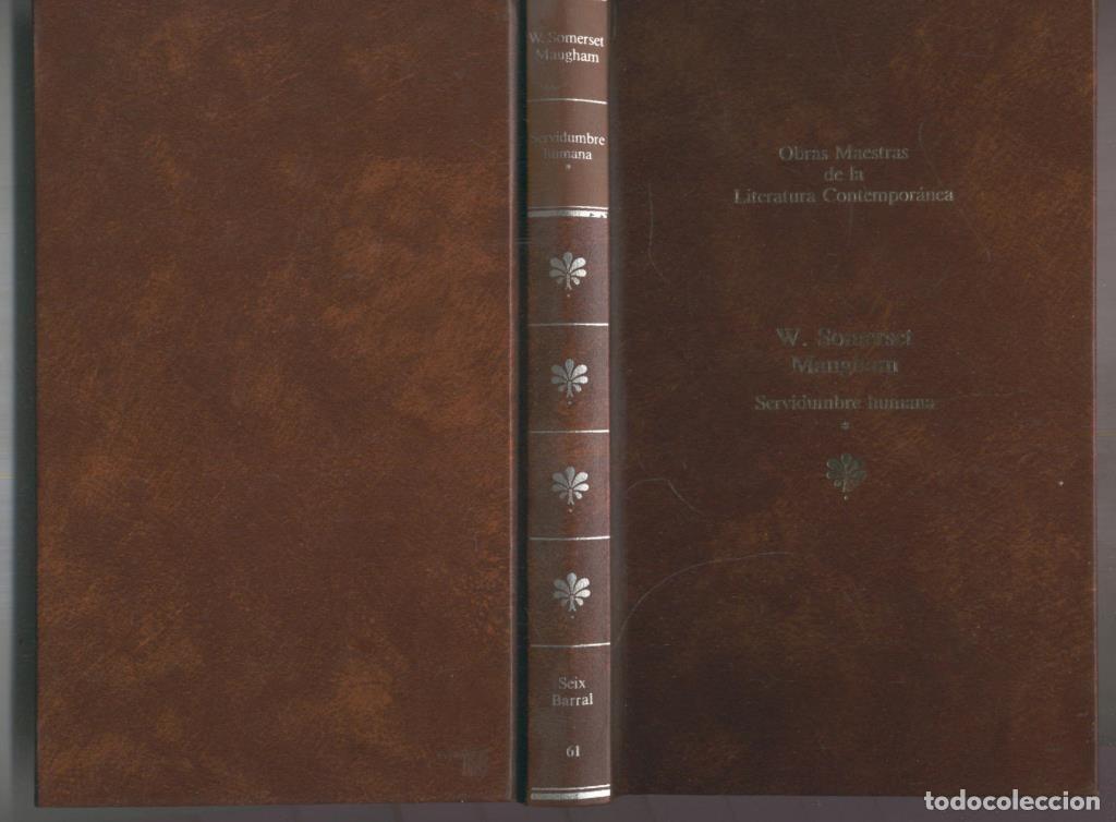 Libros: Obras maestras de la literatura contemporanea numero 061: Servidunbre humana - W. Somerset Maugham