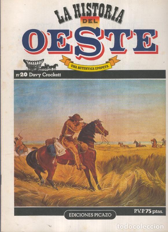 Libros: Historia del oeste numero 20: Davy Crockett - Varios - Foto 1