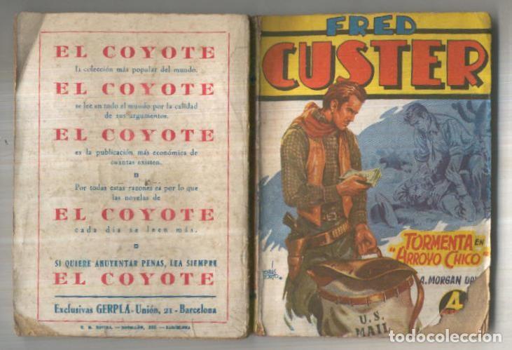 Libri di seconda mano: Fred Custer numero 24: Tormenta en Arroyo Chico (roto cubierta lado inferior derecho) - A.Morgan Dav