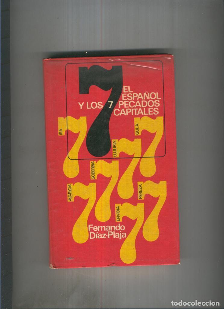 Livros em segunda m&atilde;o: El espa&ntilde;ol y los siete pecados capitales ( edicion 1969 ) - Fernando Diaz Plaja
