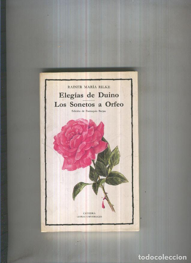 Libros: Elegias de Duino- Los sonetos a Orfeo - Rainer Maria Rilke - Foto 1