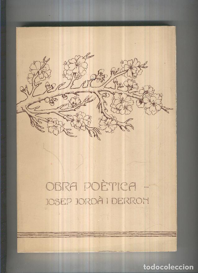 Livres: Obra poetica de Josep Jorda i Derrom - Josep Jorda i Derrom
