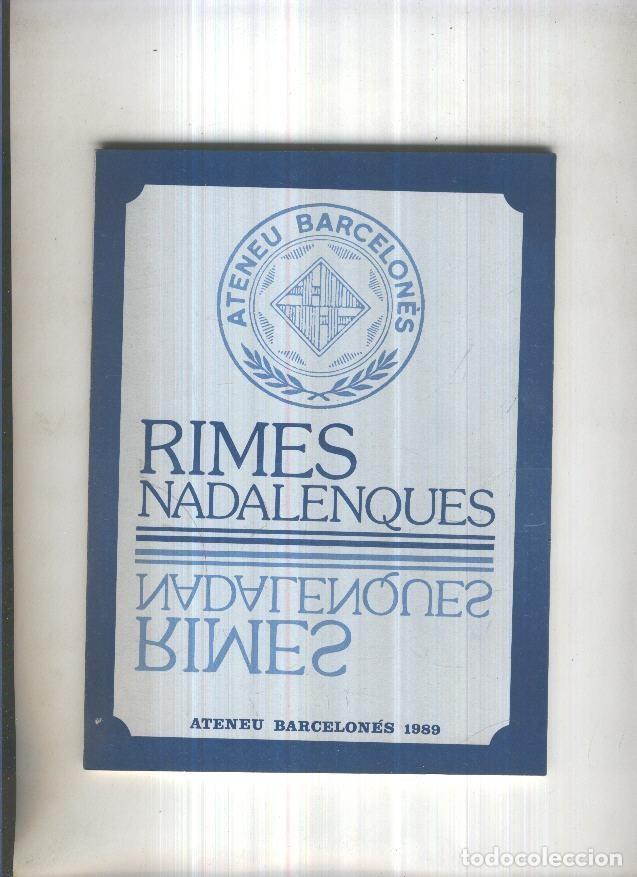 Libros: Rimes Nadalenques - varios - Foto 1