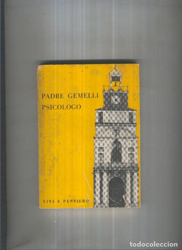 Libros: Padre Gemelli psicologo - Varios - Foto 1