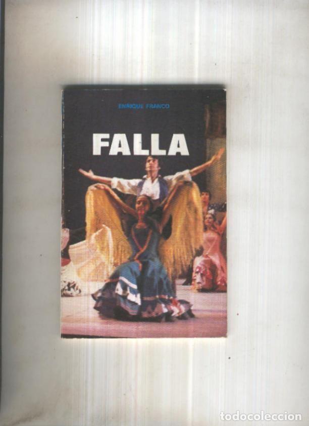 Libros: Manuel de Falla y su obra - Enrique Franco