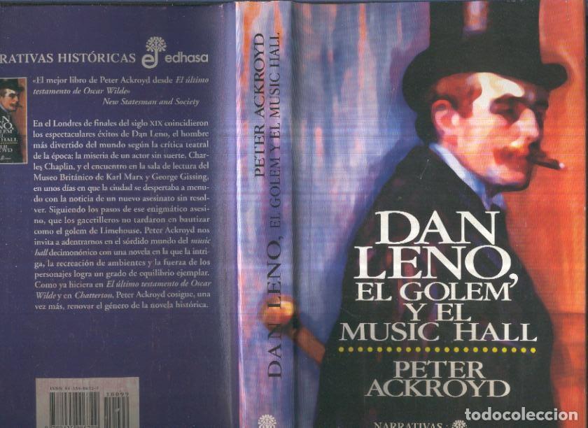 Libros: Dan Leno, el golem y el music Hall - Peter Ackroyd - Foto 1