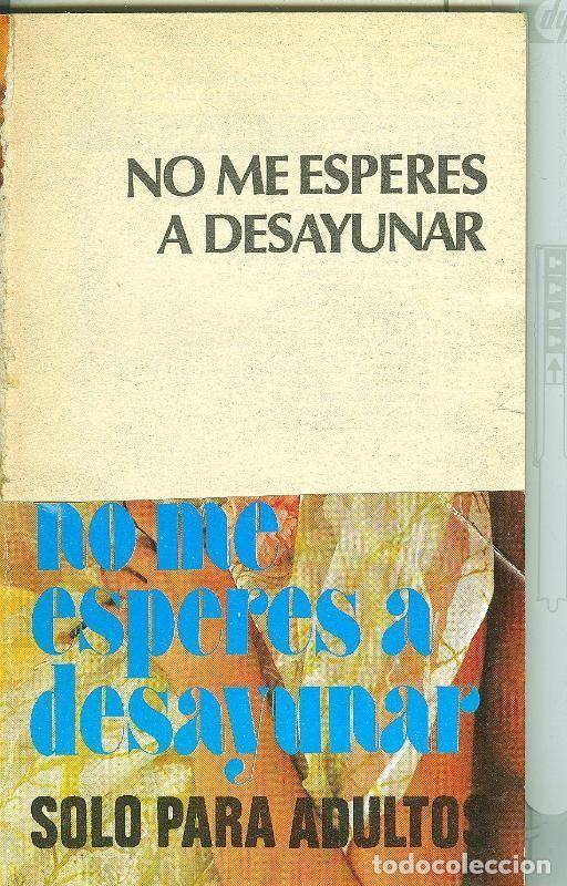 Libros: Temas de evasion: No me esperes a desayunar - Brigitte - Foto 1
