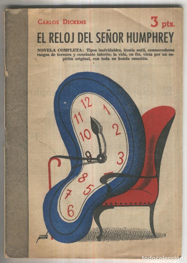 Libros: Novelas y cuentos numero 1077: El reloj del se&ntilde;or Humphrey - Charles Dickens