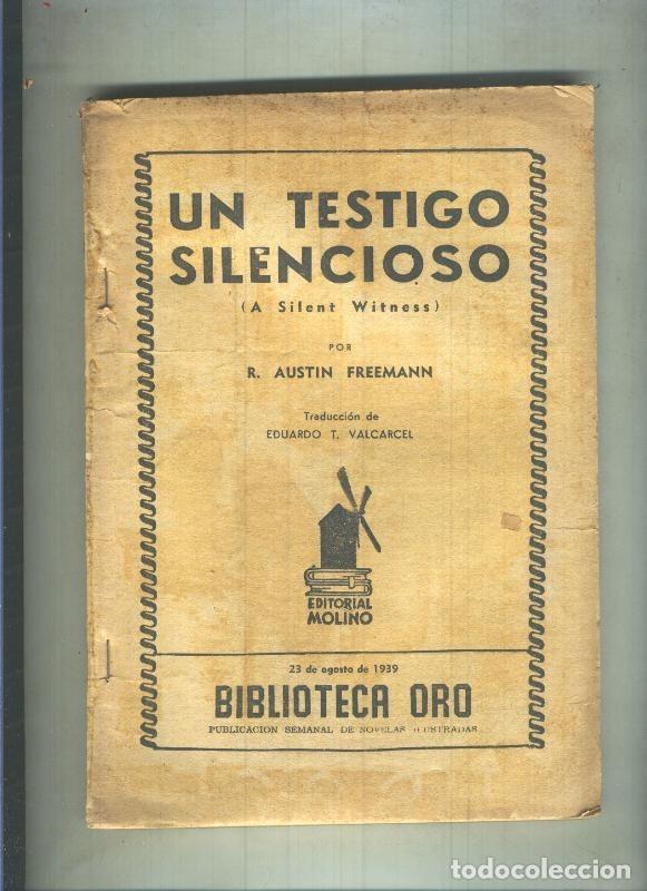 B&uuml;cher: Biblioteca Oro serie Amarilla numero 057: Un testigo silencioso (no tiene la cubierta) - R.austin Fr