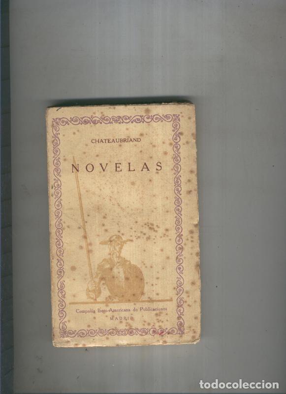 Libros: Novelas de Chateaubriand - Chateaubriand - Foto 1