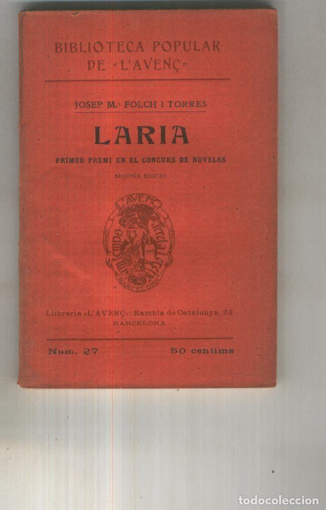Libros: Laria - Josep M Folch i Torres