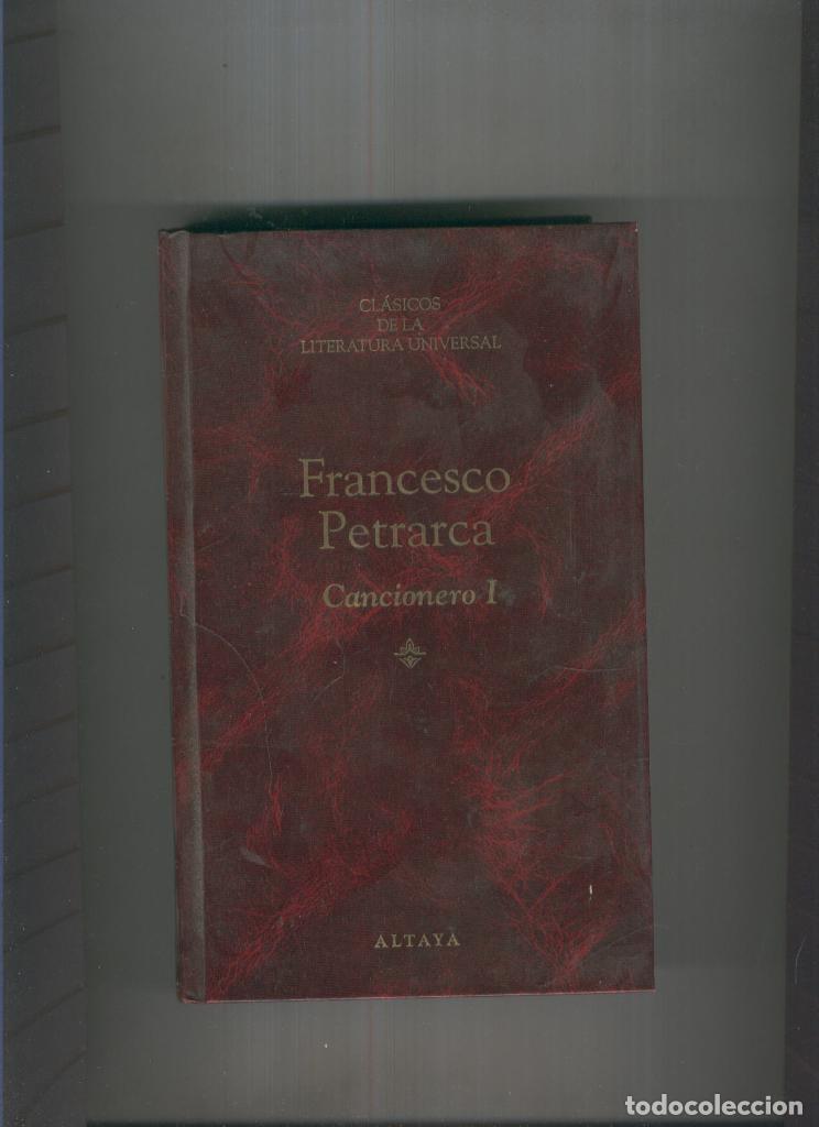 Libri di seconda mano: Cancionero I - Francesco Petrarca