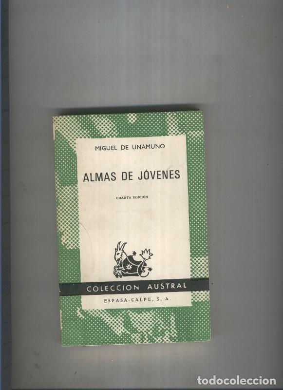 Libros: Austral 0499 : Almas de jovenes - Miguel de Unamuno - Foto 1