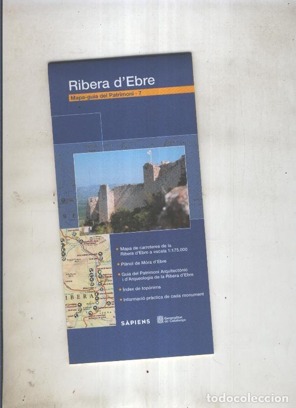 Libros: Mapa guia del Patrimoni 07: Ribera d Ebre - varios - Foto 1