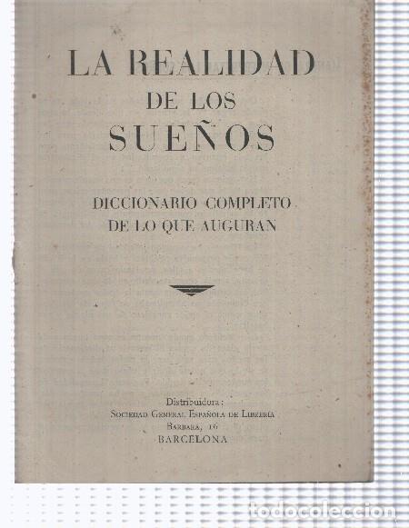 Livros em segunda m&atilde;o: La realidad de los sue&ntilde;os - varios