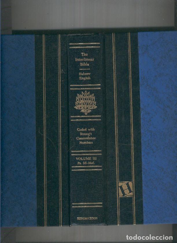 Libros: The Interlinear Hebrew-Aramaic Old Testament Volumen III - varios - Foto 1