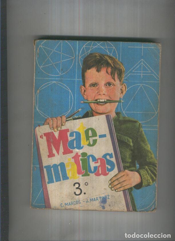 books: Matematicas tercero: Algebra y Geometria - C. Marcos, J. Martinez