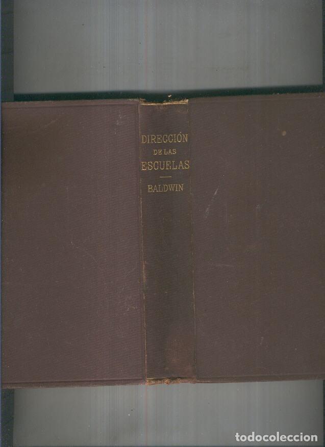 Libros: Direccion de las escuelas - J. Baldwin - Foto 1