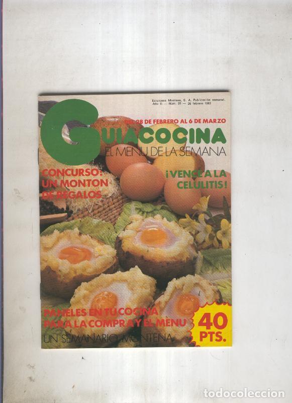 Libri di seconda mano: Guiacocina 025 del 28 de febrero al 6 de marzo de 1983 - Varios