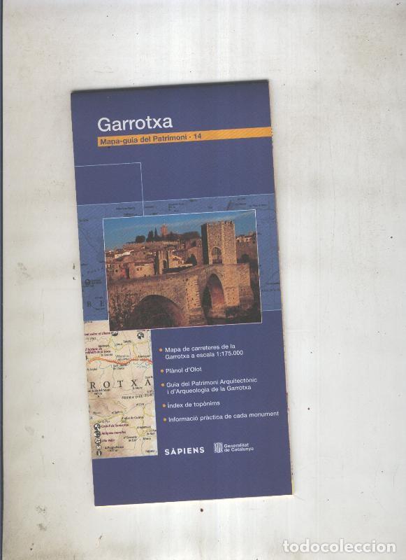 Libros: Mapa guia del Patrimoni 14: Garrotxa - varios - Foto 1