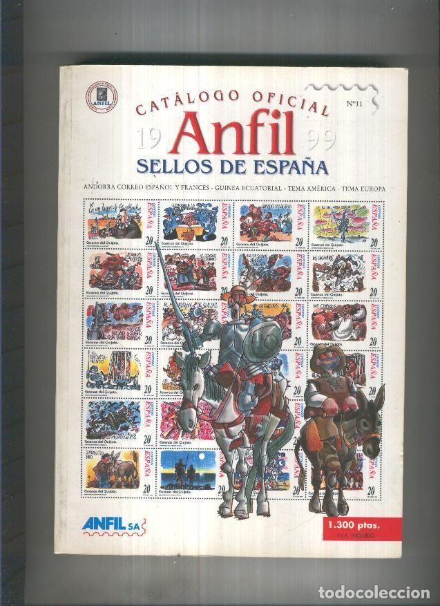 B&uuml;cher: Catalogo Oficial Anfil num.11. Sellos de Espa&ntilde;a - varios
