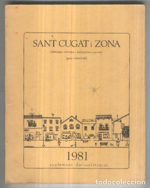 Libros: Sant Cugat i Zona, guia comercial - Varios - Foto 1