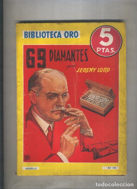 Libros: Biblioteca Oro de 5 pts numero 190: 69 diamantes - Jeremy Lord