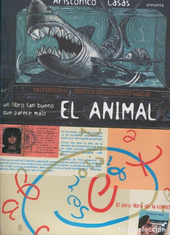 Libros: El animal - Aristonico Casas - Foto 1