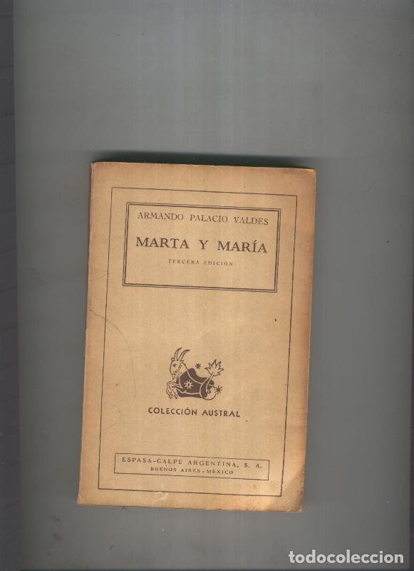 Libros: Marta y Maria - Armando Palacio Valdes - Foto 1