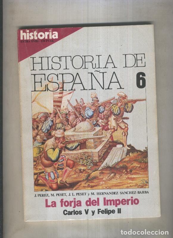 Livros em segunda m&atilde;o: Historia 16: Historia de Espa&ntilde;a numero 06 (numerado 2 en trasera) - Varios