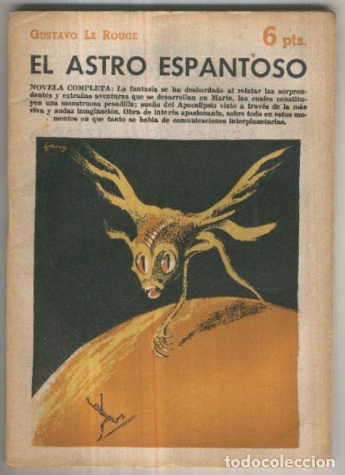 Libri di seconda mano: Novelas y cuentos numero 1407: El astro espantoso - Gustavo Le Rouge