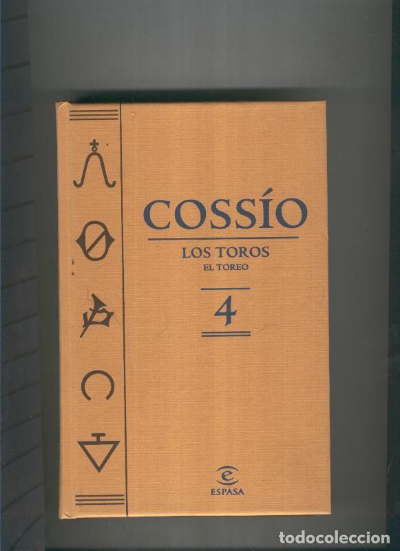 Livros em segunda m&atilde;o: Los toros - Cossio