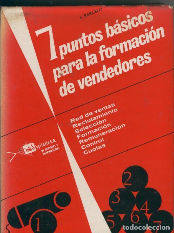 Libros: 7 puntos basicos para la formacion de vendedores - Barcelo