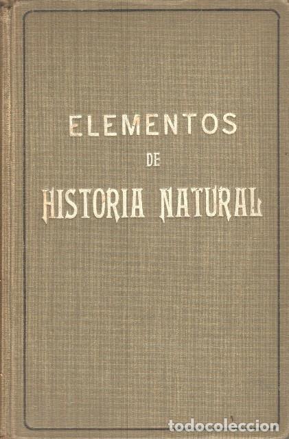 Libros: Elementos de Historia Natural - Joaquin Pla Cargol - Foto 2
