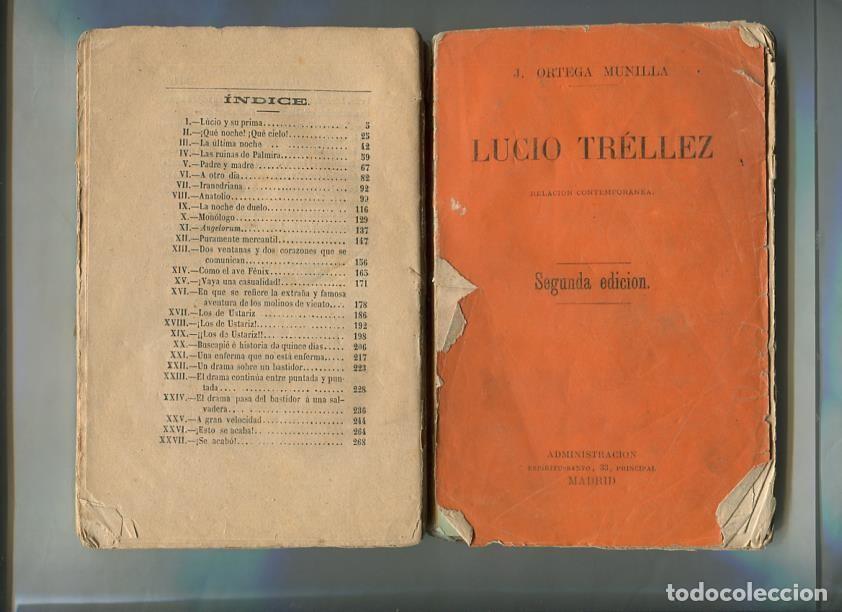 Libri di seconda mano: Lucio Trellez relacion contemporanea, segunda edicion (cubierta mal estado y - Jose Ortega Munilla