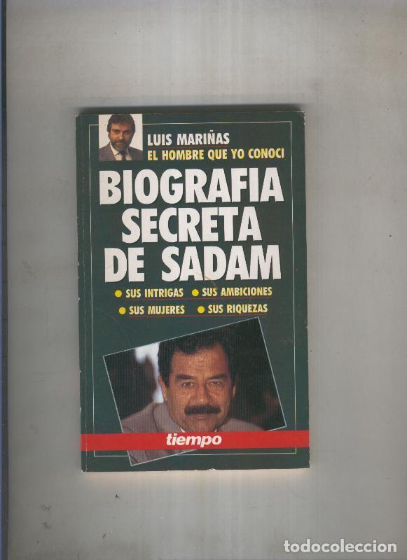 Libri di seconda mano: Biografia secreta de Sadam - Luis Mari&ntilde;as
