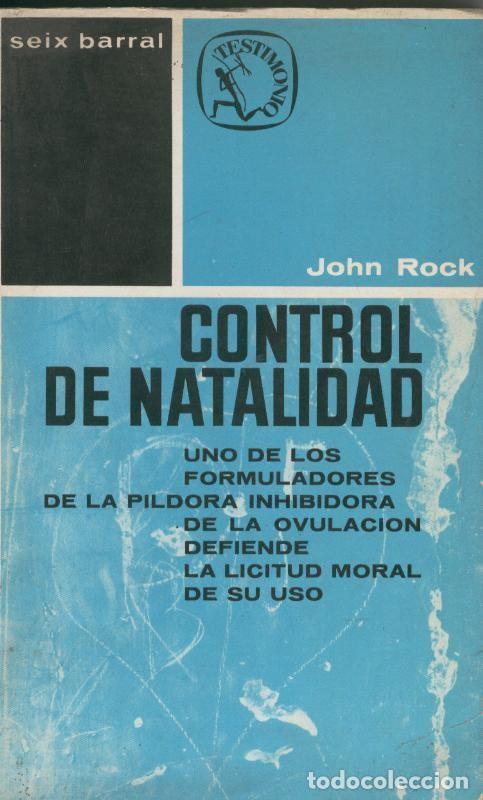 Libri di seconda mano: Control de natalidad - John Rock