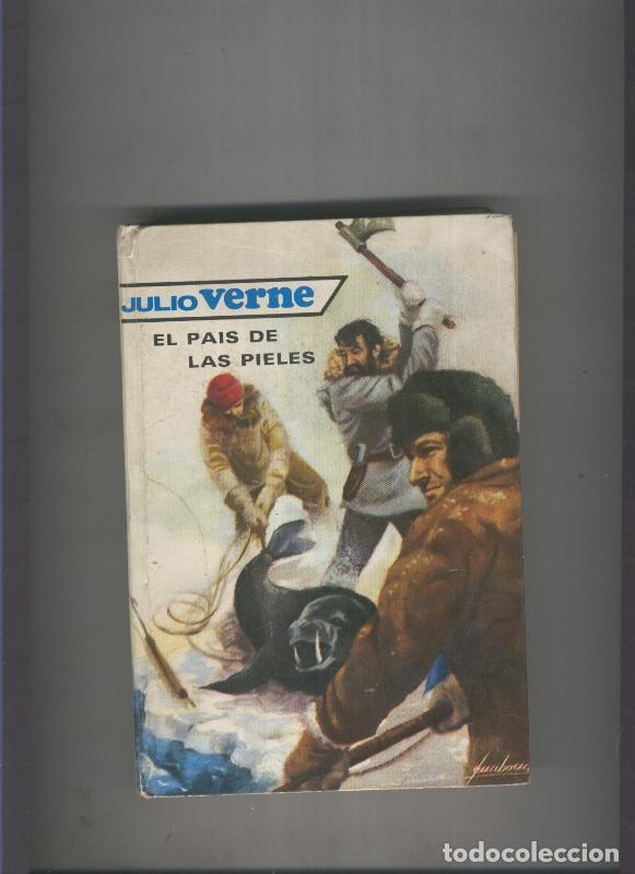 Libros: El pais de las pieles - Julio Verne