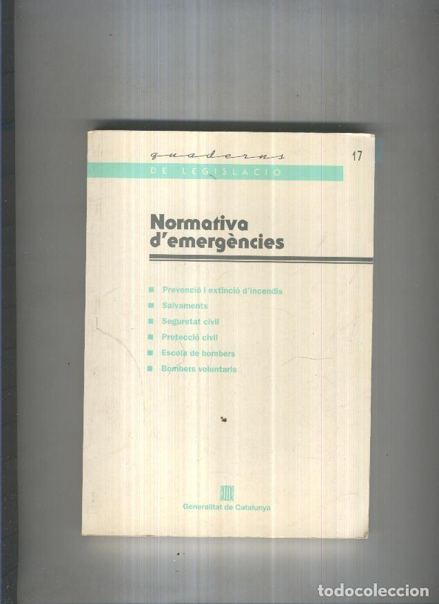 Libros: Normativa d emergencies - Varios - Foto 1