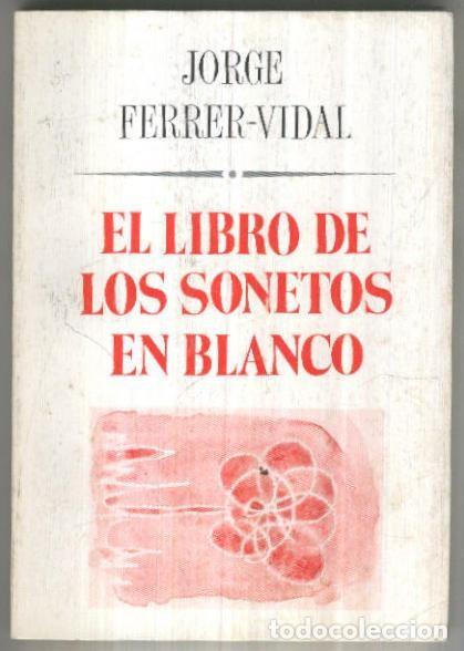 Livros em segunda m&atilde;o: El Juglar y la luna numero 110: El libro de los sonetos en blanco - Jorge Ferrer Vidal