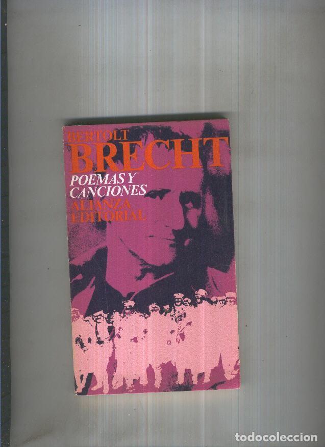 Libros: Poemas y canciones de Brecht - Bertolt Brecht - Foto 1