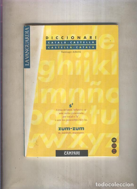 Libri di seconda mano: Diccionari catala-castella / castella-catala numero 12; s / zum zum - Santiago Alberti