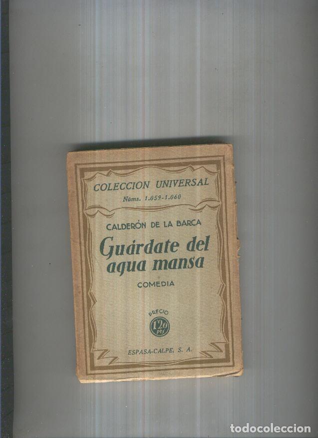 Libros: Guardate del agua mansa - Calderon de la Barca - Foto 1