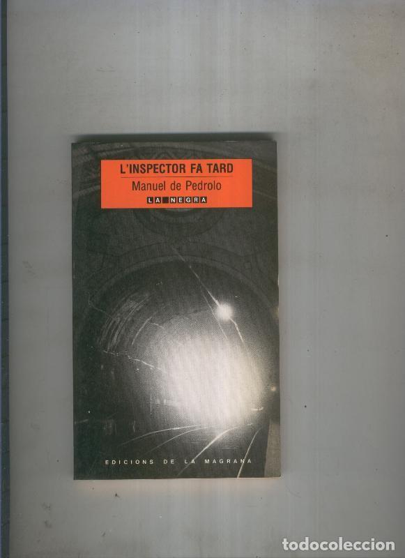 Libros: L Inspector fa tard - Manuel de Pedrolo - Foto 1
