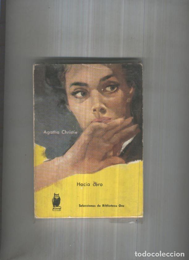 Libri di seconda mano: Selecciones de Biblioteca Oro numero 159: Hacia cero - Agatha Christie